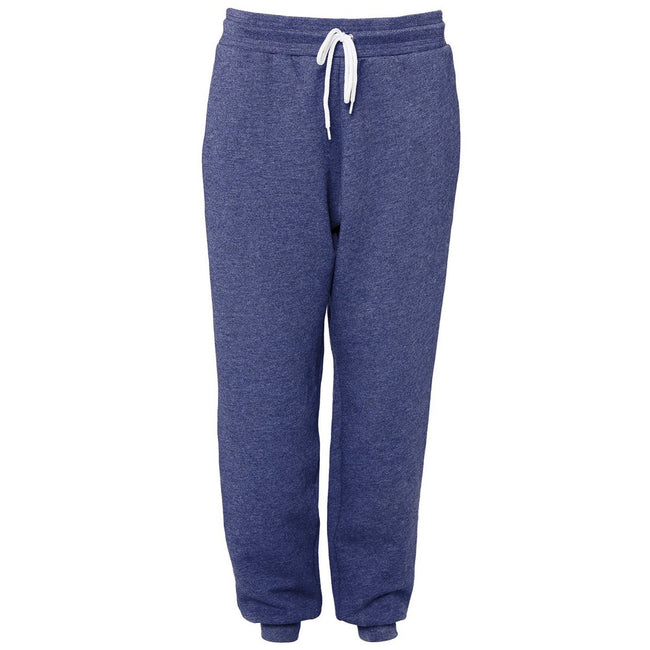 Heather Navy - Front - Bella + Canvas Unisex Adults Jogger Sweatpants