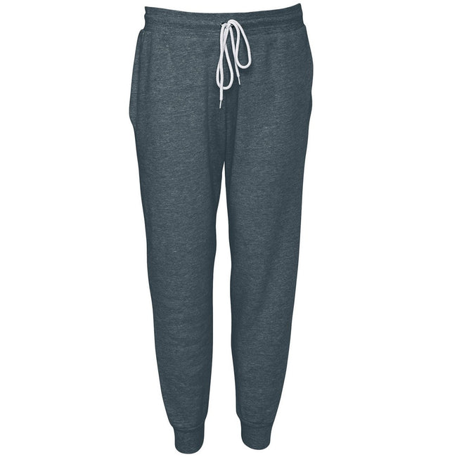 Slate Heather - Front - Bella + Canvas Unisex Adults Jogger Sweatpants