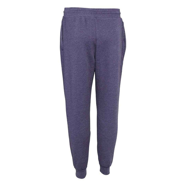 Heather Navy - Back - Bella + Canvas Unisex Adults Jogger Sweatpants