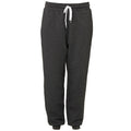 Dark Grey Heather - Front - Bella + Canvas Unisex Adults Jogger Sweatpants