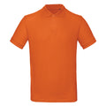Urban Orange - Front - B&C Collection Mens Inspire Polo Shirt