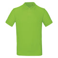 Orchid Green - Front - B&C Collection Mens Inspire Polo Shirt