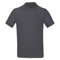 Dark Grey - Front - B&C Collection Mens Inspire Polo Shirt