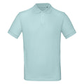 Millennial Mint - Front - B&C Collection Mens Inspire Polo Shirt