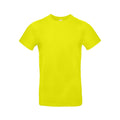Pixel Lime - Front - B&C Collection Mens T-Shirt