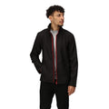 Black-Classic Red - Side - Regatta Standout Mens Ablaze Printable Softshell Jacket