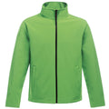 Extreme Green-Black - Front - Regatta Standout Mens Ablaze Printable Softshell Jacket