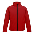 Classic Red-Black - Front - Regatta Standout Mens Ablaze Printable Softshell Jacket