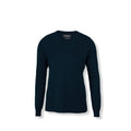 Navy - Front - Nimbus Womens-Ladies Ashbury Knitted V Neck Jumper