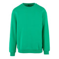Grass Green - Front - Build Your Brand Mens Crew Neck Plain Sweatshirt