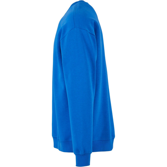 Intense Blue - Lifestyle - Build Your Brand Mens Crew Neck Plain Sweatshirt
