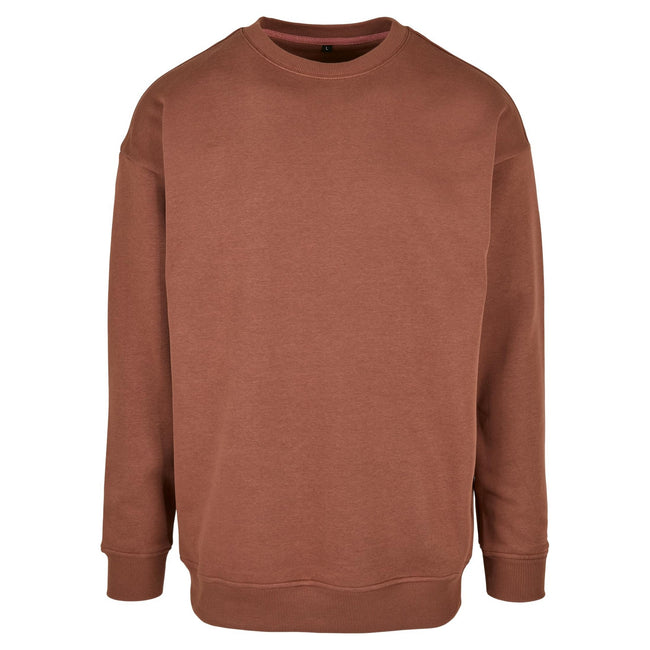 Bark - Front - Build Your Brand Mens Crew Neck Plain Sweatshirt