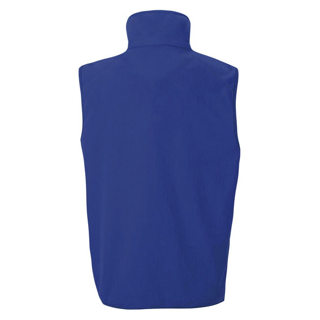 Royal - Back - Result Core Adults Unisex Microfleece Gilet