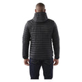 Black-Charcoal - Back - Stormtech Mens Gravity Thermal Shell