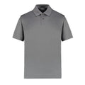 Charcoal - Front - Kustom Kit Mens Cooltex Plus Pique Polo