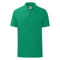 Heather Green - Front - Fruit Of The Loom Mens Iconic Polo Shirt