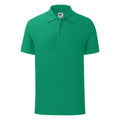Heather Green - Front - Fruit Of The Loom Mens Iconic Polo Shirt