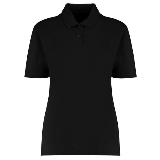 Black - Front - Kustom Kit Womens-Ladies Workforce Polo