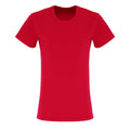 Fire Red - Front - TriDri Womens-Ladies Embossed Panel T-Shirt