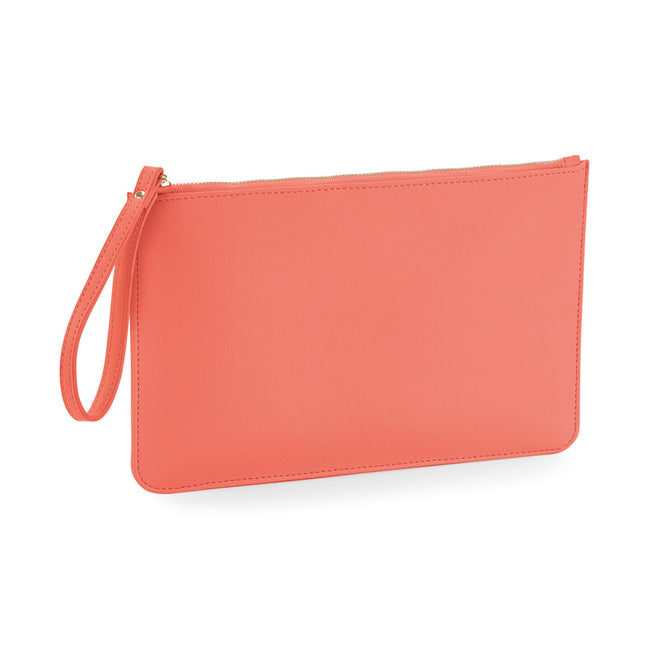 Coral - Front - Bagbase Boutique Accessory Pouch