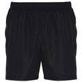 Black - Front - TriDri Mens Training Shorts