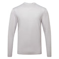 Silver Melange - Back - TriDri Mens Long Sleeve Performance T-Shirt