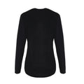 Black - Back - TriDri Mens Long Sleeve Performance T-Shirt