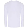 White - Back - TriDri Mens Long Sleeve Performance T-Shirt