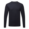 French Navy - Front - TriDri Mens Long Sleeve Performance T-Shirt