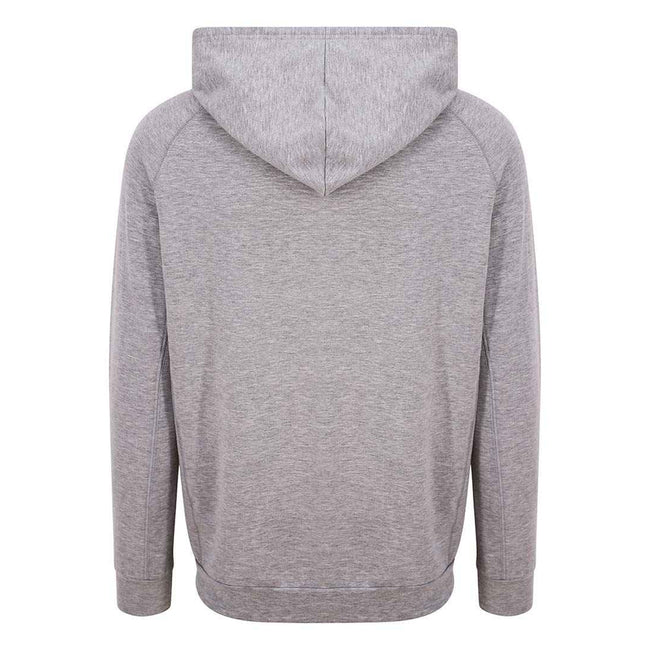 Sports Grey - Back - AWDis Just Cool Mens Fitness Hoodie