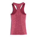 Burgundy - Back - TriDri Womens-Ladies Seamless 3D Fit Multi Sport Sculpt Vest