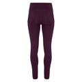 Mulberry - Back - TriDri Womens-Ladies Performance Compression Leggings