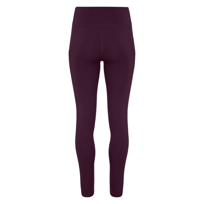 Mulberry - Back - TriDri Womens-Ladies Performance Compression Leggings