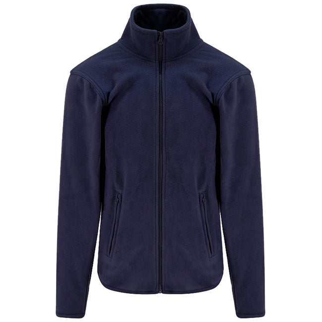Navy - Front - PRO RTX Mens Microfleece Jacket