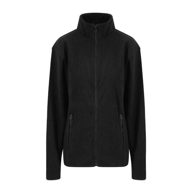 Black - Front - PRO RTX Mens Microfleece Jacket