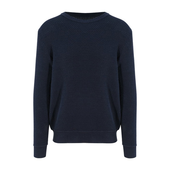 Navy - Front - AWDis Ecologie Adults Unisex Taroko Regen Jumper