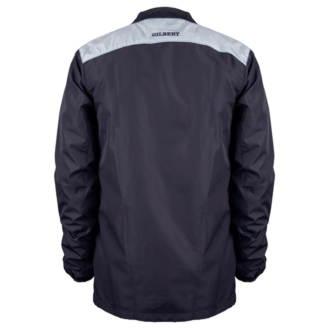 Dark Navy-Sky Blue - Back - Gilbert Childrens-Kids Photon Warm-Up Top