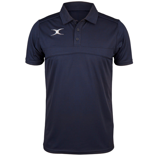 Dark Navy - Front - Gilbert Mens Photon Polo Shirt