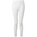 White - Front - Asquith & Fox Womens-Ladies Classic Fit Jeggings