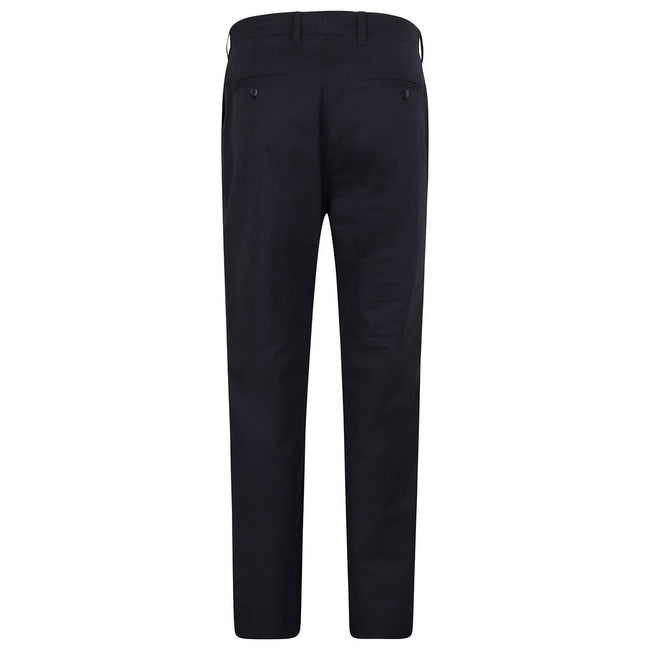 Navy - Back - Henbury Womens-Ladies Stretch Chinos