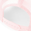 Pastel Pink- Pastel Pink - Side - Beechfield Mens Half Mesh Trucker Cap - Headwear (Pack of 2)