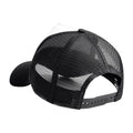 Black-White - Back - Beechfield Mens Half Mesh Trucker Cap - Headwear (Pack of 2)