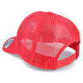 Red-Red - Back - Yupoong Flexfit Retro Snapback Trucker Cap (Pack of 2)