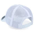 White-White - Back - Yupoong Flexfit Retro Snapback Trucker Cap (Pack of 2)