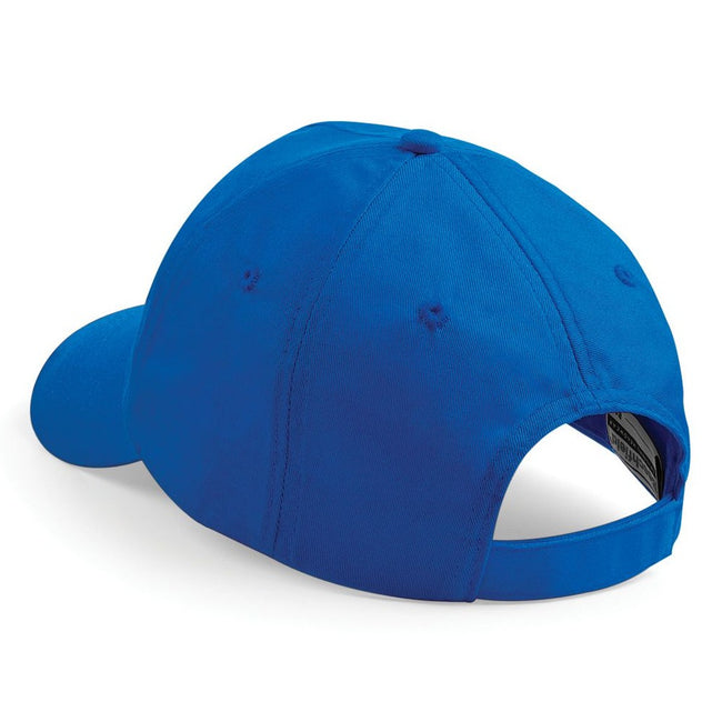 Royal - Side - Beechfield Unisex Plain Original 5 Panel Baseball Cap (Pack of 2)
