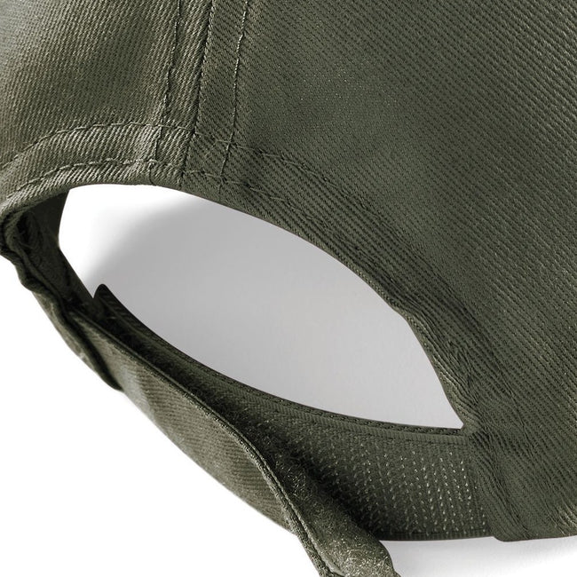 Olive - Lifestyle - Beechfield Unisex Plain Original 5 Panel Baseball Cap (Pack of 2)
