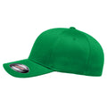 Pepper Green - Back - Yupoong Mens Flexfit Fitted Baseball Cap (Pack of 2)