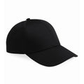 Black - Back - Yupoong Mens Flexfit Fitted Baseball Cap (Pack of 2)