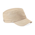 Pebble - Front - Beechfield Army Cap - Headwear (Pack of 2)