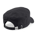 Black - Back - Beechfield Army Cap - Headwear (Pack of 2)